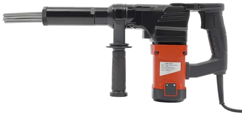 Herramienta eléctrica para eliminar el óxido, 1100 W, pistola de desóxido, mango de pistola, escalador de aguja, mango auxiliar giratorio 360°, duración máxima de 30 minutos