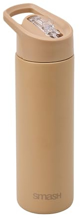Smash Stainless Steel Water Bottle 750ml - Biscuit
