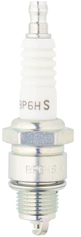 NGK Bujía de encendido 4511 Conexión roscada SAE electrodo central niquel Electrodo de masa sin supresión de interferencias con asiento de estanqueidad plano Ancho de llave: 20,8 mm Long. de rosca: