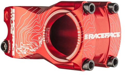 RaceFace MTB-Vorbau Atlas Rot, 31.8 mm, 50 mm Vorlauf