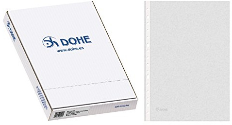 DOHE Basic – förpackning med 100 prospektfodral, A4,