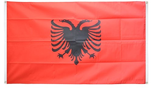 Bandiera fritze® balcone Bandiera Albania – 90 x 150 cm