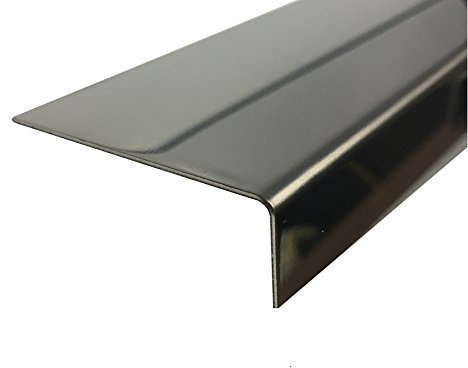 VA Winkel 1500mm 50x25 mm Spiegel Effekt RIESEN AUSWAHL VA 0,8mm stark Blechwinkel Kantenschutz,magnetisch 150cm Edelstahl L-Blech Schenkel 5x2,5cm