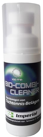Imperial Tischtennis Bio-Cleaner | Zur Reinigung & Pflege von Tischtennisbelägen | VOC-haltig oder VOC-frei | Antistatisch | Schnelltrocknend | Verbessert Griffigkeit & Haltbarkeit | Made in Germany