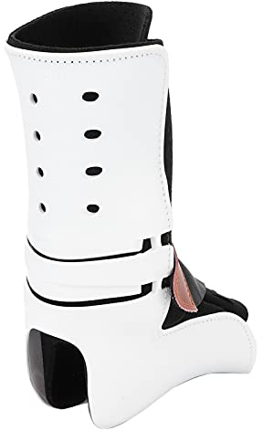 Verstellbare Knöchelbandage zum Schnüren, rutschfestes Silikon-Design Starke Knöchelbandage Sportschutz für für Halbstiefel für Outdoor für niedrige(Linker Fuß, L)