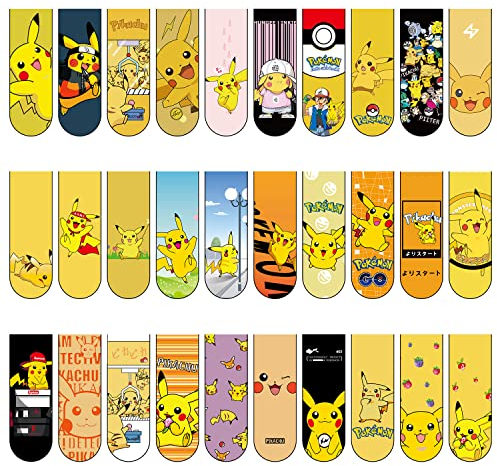 Sunshine Smile Magnetische Lesezeichen - 30 Bunte Niedliche Lesezeichen für Kinder (Neu)