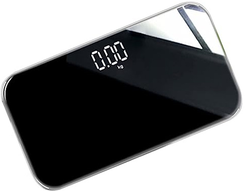 Hoement Mini-reisewaage Tragbare Waage Für Gewicht Elektronische Badezimmerwaage Mit Spiegel 50 G Genauigkeit Leichtes Fitness-tool