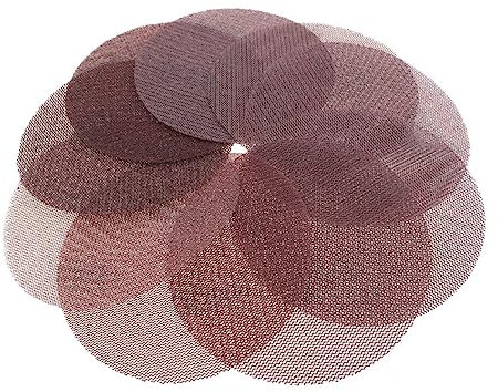 Sanding Discs, 10Pcs 125mm Mesh Hook And Loop Sanding Discs 80-600 Grit, 5 Inch Anti Blocking Dust Free Dry Abrasive Sanding Pads, Sandpaper(100grit)