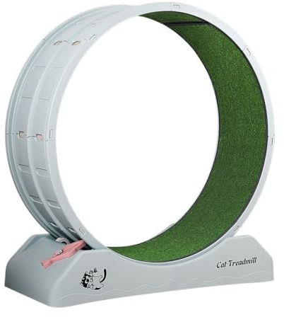 DWZXL Katzenrad Katzen-Laufband, einfaches Katzen-Spielzeug, leises Sport-Katzen-Laufband, Nicht feststeckend, Katzen-Laufrad for Zuhause und drinnen Cat Wheel(Blue,118 * 39 * 120cm)