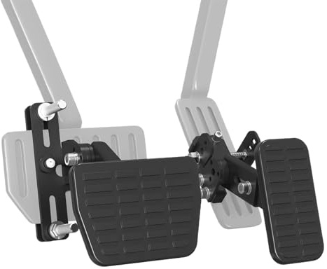 Auto Pedal Extender Kupplungspedal Extenders Bremspedal Zubehör Gaspedal Extender Kurze Fahrer Pedal Verlängerungen Pedal Extender Einstellbar Auto Pedal Anti-Rutsch Pedal Extender