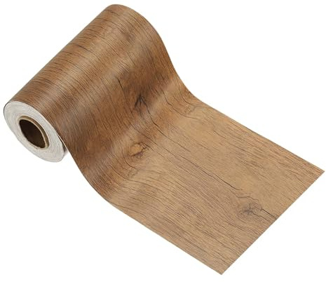 PATIKIL Ruban Imitation Bois 5 cm x 10 m Ruban Adhésif Auto-Adhésif | À Effet Réaliste Pour Réparation De Meubles Armoires Planchers Murs Texture Bois