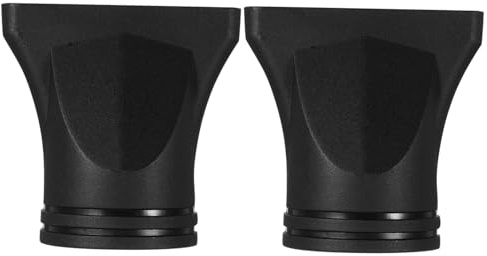 MOLUCKFU 2pezzi Concentratore Per Asciugacapelli Salone Professionale Accessorio Per Styling Veloce e Puntuale Con Ugello Per Chioma Lisci e Ricci