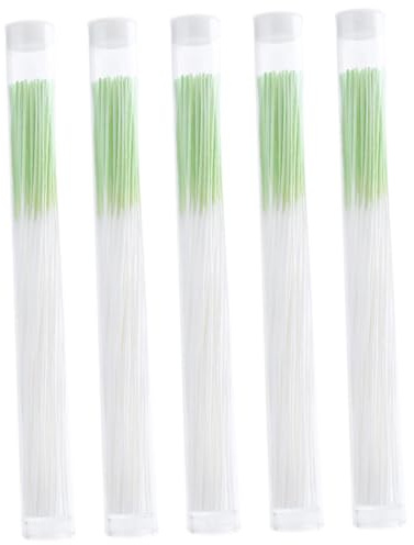 TOYANDONA 350 Pièces Lignes de Nettoyage en Coton Jetables pour Piercing D'oreille, Pratiques et Portables, Bureau Transporter un Paquet