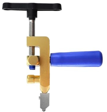 Cuchillo Divisor De Rotura Con Cuchillo, Kit De Corte De Espejo De Rueda, Kit De Herramientas De Corte De Vidrio De Azulejos Manual Multiusos For Corte DIY En El Hogar Para paredes y suelos