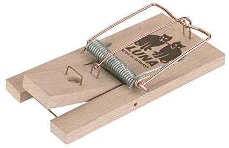 cit Kerbl 299613 Rattenfalle Luna im Sb Pack mit Holzauslöser