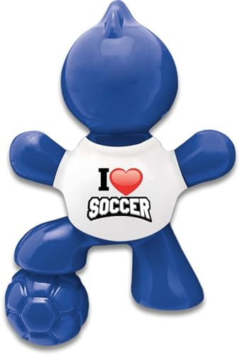 Little Joe - i Love Soccer - New CAR Lufterfrischer - zirka 45 Tage frische Luft in Ihrem Fahrzeug Clip in die Lüftungsgitter