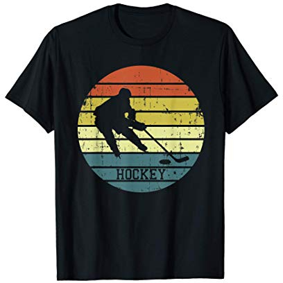 Retro Vintage Feldhockey Geschenk für Hockeyspieler T-Shirt