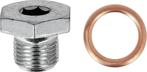 Restagraf - Bouchon de Vidange avec Joint - M14-1,25 x 13 mm - Compatible avec un Grand Nombre de Véhicules et de Moteurs - Réf. 221458
