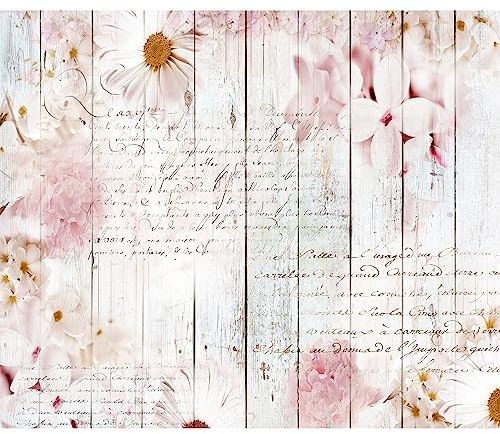 murando - Fototapete Vlies Blumen, 450x315 cm, Schlafzimmer, Wohnzimmer | Full HD Druck, 3D-Effekt, lichtbeständige Farben, ideal fürs Wohn- oder Schlafzimmer, schnelle Montage, lichtbeständig, edel