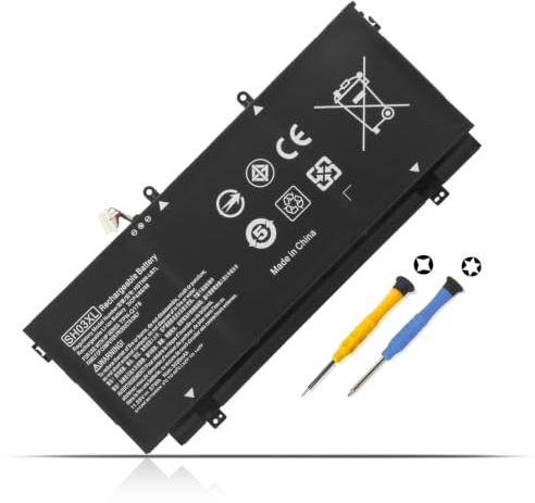 K KYUER 57Wh SH03XL Laptop Akku für HP Spectre X360 13-AC0XX 13-W0XX 13T-AC000 13T-W000 13-AC033DX AC023DX AC052NA AC002NA AC092MS 13-W013DX W023DX W025ND W031NG W010ND SH03057XL TPN-Q178 HSTNN-LB7L