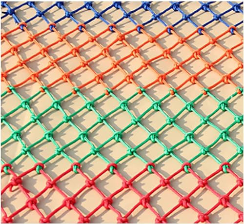 Climbing Cargo Net For Kids Ninja Net Climbing Swingset For Jungle Gyms Playground Ribbon Net Obstacle Course Training Climbing Net (Color : 4mm/8cm, Size : 3m*4m)
