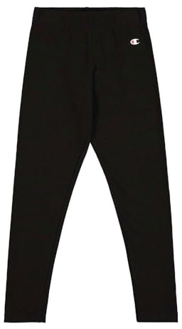 Champion Leggings för flickor, Svart (Kk001), 11-12 år