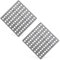 LIANRISES 2 Quadrato Lavandino Da Esterno 15x15cm Retina Per Lavandino Griglia Scolo Acqua Piovana Filtro Doccia Filtro Lavandino Bagno Bloccare Il Coperchio Fognario Delle Foglie Acciaio Inox