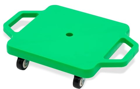 Kids Sitting Scooter Board with Handles, Universal Wheels, Safety Plastic Kids Scooter for Ages 3-12 Manual Sport Scooters for Gym Class Ourdoor or Indoor Play