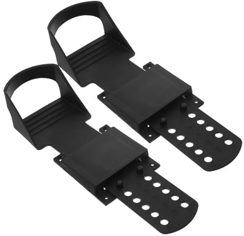 BESPORTBLE Pedale Für Rudermaschine Flach Rutschfestes Ersatzteil Fußpedale Für Indoor Rudergeräte Vielseitig Nutzbar Fitness Trainingszubehör Für Ganzkörperworkout