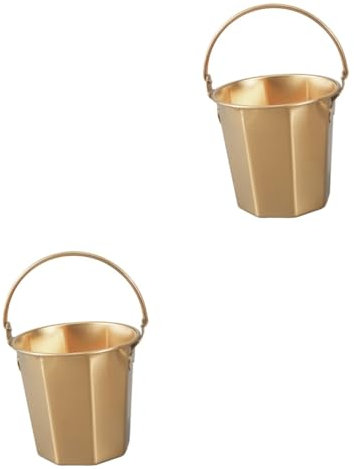 BESPORTBLE 2pcs Thickened Steel Bucket Milk Storage for Farm Multiuse Water Container