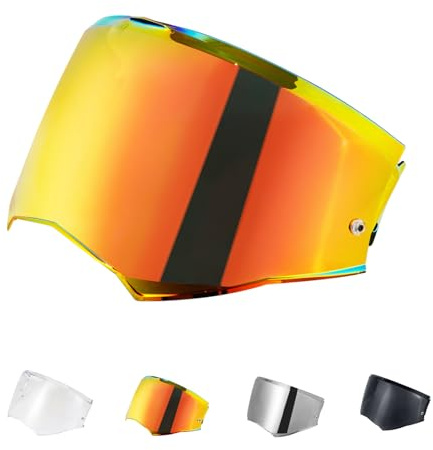 JQF Gear Visière de Casque de Moto pour FF901/Advant X