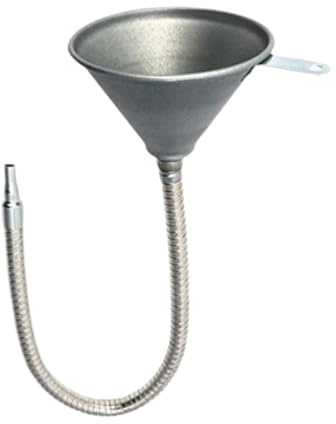 BaotyJie Entonnoir à Bec métallique avec Un Long Tuyau Flexible Portable Long Necy Entonnoir Universel pour Les huiles Fuel Polyvalent Remplacer Directement, Entonnoir de 630 Mm