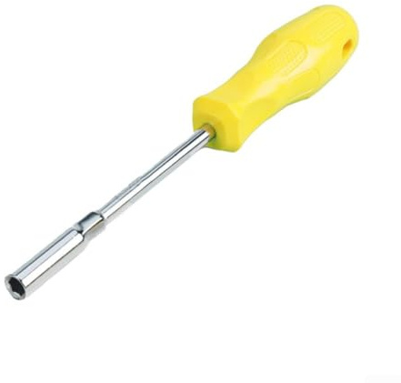 Destornillador hexagonal de diseño ergonómico con función magnética para mayor comodidad (7 mm)