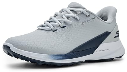 Skechers Go Golf Mens Waterproof Synthetic Lace-up Spike Less Golf Shoe Chaussure de golfHomme