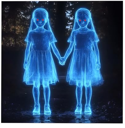 Gacqpli Halloween Pegatinas Para Ventana,Decoración De Pared De Niña Fantasma Con Calcomanías | Decoración Espeluznante Para Casa Encantada, Dormitorio, Aula, Puertas Correderas, Cocina