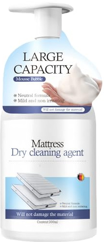 Powerful Mattress Cleaner Stain Remover Extra Strong,Fast Acting Foam Spray for Urine,Natural Deodoriser for Mattress,Leather Sofa & Carpet,Non-Damaging Formula,Remove Even Old Stains Effortlessly