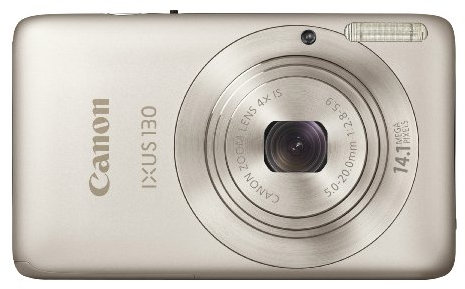 Canon IXUS 130 - Cámara Digital Compacta 14.1 MP - Plata
