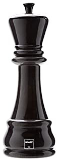 Bisetti 33717 Chess King-Macina spezie, 23 x 8,5 cm, Colore: Nero
