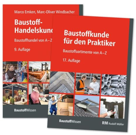 Buchpaket: Baustoffkunde für den Praktiker und Baustoff-Handelskunde