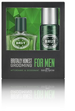 BRUT Deodorant 200ml & Original Aftershave 100ml Gift Set