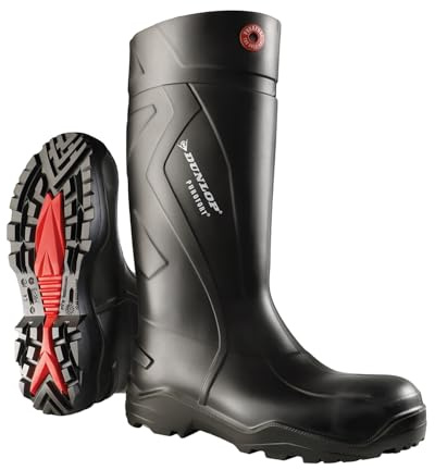 DUNLOP Gummistövlar Purofort Stövlar 43, svart