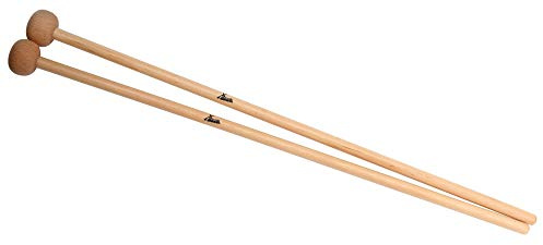 XDrum MG4 Glockenspielschlägel Ahorn Paar, Material: Ahorn, Ovaler Kopf | Gesamtlänge: 38 cm, Kopfdurchmesser: 26 mm, Stieldurchmesser: 7 mm, Drummer's best choice, Mallets für Glockenspiel