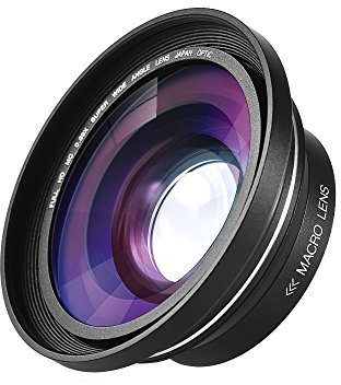 Andoer 30mm 37mm 0.39X Full HD Wide Angle Macro Lens for Ordro Andoer Digital Video Camera Camcorder