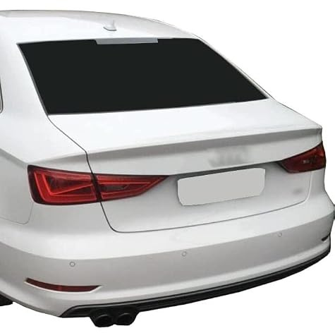 Solarplexius Auto-Sonnenschutz Scheiben-Tönung passgenau für Audi A3 Typ 8V Limo Bj. 2012-20 Keine Folie NUR: 1x Heckscheibe