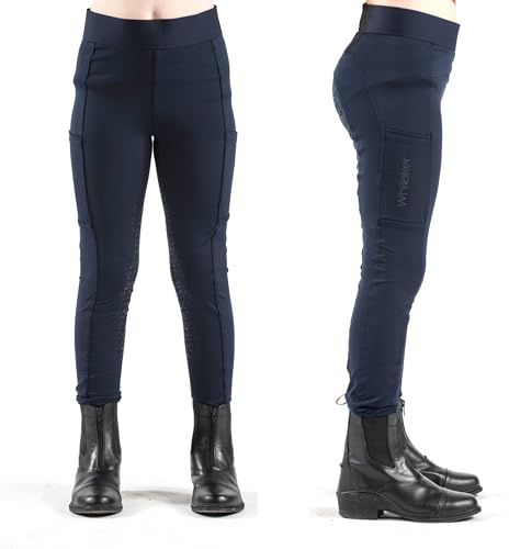 Whitaker flickors barn klitheroe heltäckande grepp tights byxor, Marinblått Xsp, 11 år