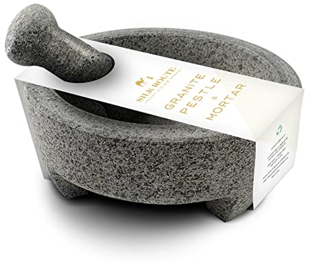 Silk Route Home Pilon et mortier en granit classique