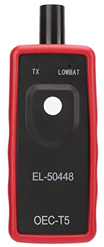 OUKENS Outil d'activation TPMS, capteur de Pression des pneus, Appareil de Lecture Portable 433 MHz Universel Rouge