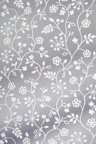 d-c-fix vinilo adhesivo muebles metálico Flower Tendril - autoadhesivo impermeable decorativo para cocina, armario, puerta, mesa papel pintado forrar rollo láminas 45 cm x 1,5 m