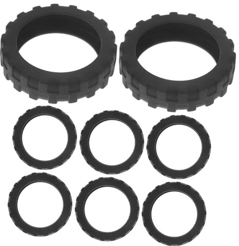 FELTECHELECTR 8pièces Couvre Valises Protections De Roulettes Housses De Silicone Pour Chaises De Bureau Et Bagages Du Bruit Vibrations