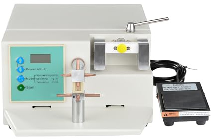 Lab Heat Spot Welder Lötmaschine HL-WD2 Edelstahl Schweißer mit Fußpedal